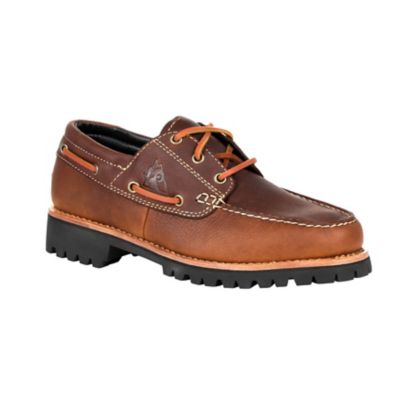 Rocky Men's Collection 32 Small Batch Oxford Boots Great traction for out doors and good comfort for if your on your feet all day, but casual enough to wear to church
