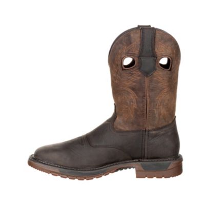 Image showing 6 th Rocky Men's Crazy Horse Original Ride FLX Waterproof Western Boots