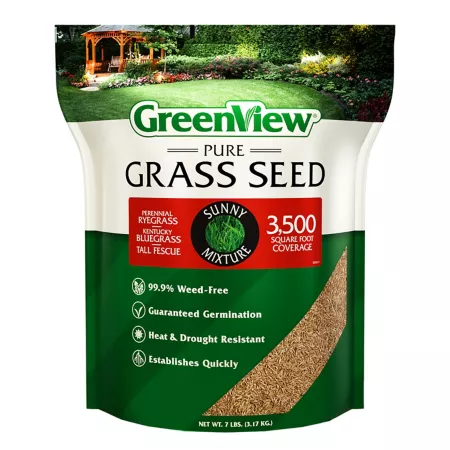 GreenView 7 lb 1 750 sq ft Fairway Formula Sunny Grass Seed Mix Grass Seed