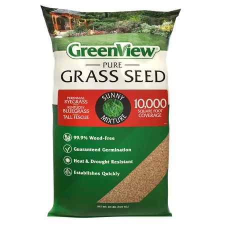 GreenView Sunny Grass Seed Mix 20 lb 5 000 sq ft Fairway Formula Grass Seed