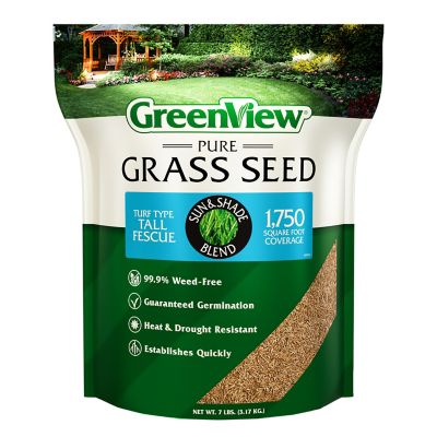 GreenView 7 lb. Fairway Formula Turf Type Tall Fescue Sun and Shade Grass Seed Blend