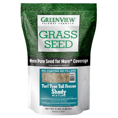 GreenView 3 lb. Fairway Formula Turf Type Tall Fescue Shady Grass Seed Mixture