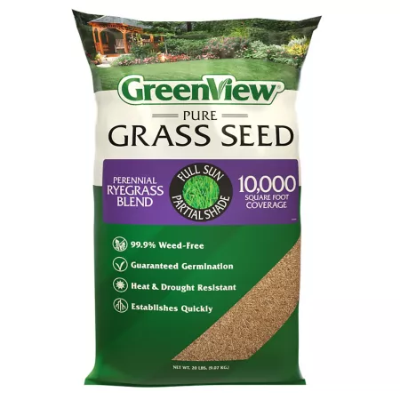 GreenView Fairway Formula Perennial Ryegrass Seed Mix 20 lb 5 000 sq ft. Grass Seed