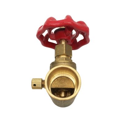 THEWORKS 1/2 in. SWT x SWT Brass Compression Stop and Waste Valve