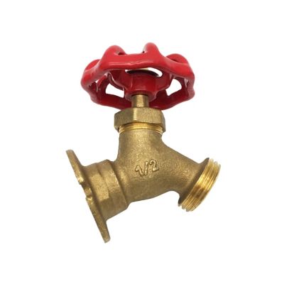 THEWORKS 1/2 in. Inlet FIP x 3/4 in. Outlet MHT 2.7 in. L Brass Sillcock Valve