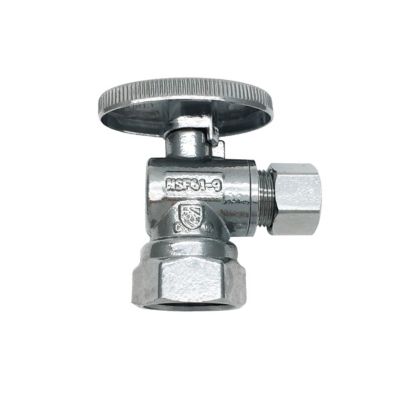 Theworks Quarter Turn Angle Stop Valve 1 2 In Fip Inlet X 3 8 In O D Compression Outlet Qts106 At Tractor Supply Co