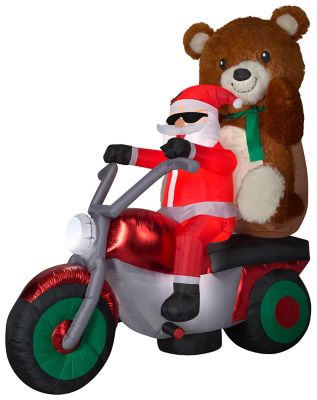 santa teddy bear