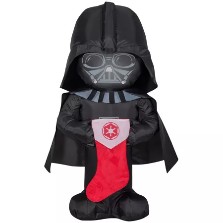 Gemmy 42 in Stylized Darth Vader Airblown Inflatable Christmas Decoration Christmas Inflatables