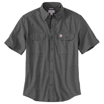 Carhartt Men's Short Sleeve Original Fit Solid Shirt, 104369-BKC 