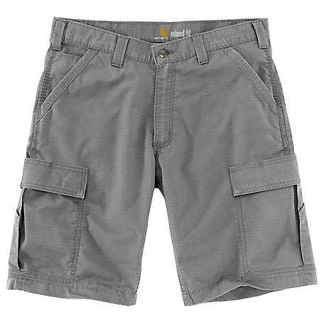 Salvage Ripstop Cargo Stretch Short - Men's Shorts in SILVER
