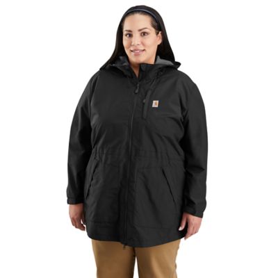 Image showing  Women's Rain Defender Relaxed Fit Full-Zip Lightweight Coat