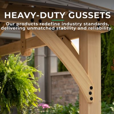 Image showing 5 th Yardistry 11 ft. x 13 ft. Carolina Pavilion