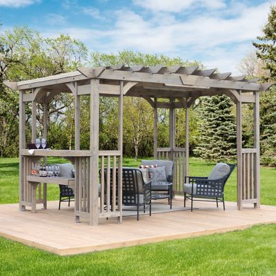 Image showing  10 x 14 Madison Pergola Bar Sunshade