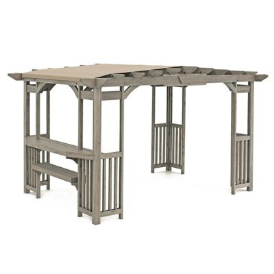 Image showing  10 x 14 Madison Pergola Bar Sunshade