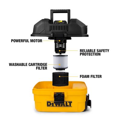 Image showing  4 gal. Corded 5 HP Toolbox Vacuum Cleaner