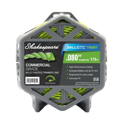 Shakespeare 0.08 in. x 175 ft. Ballistic Twist Trimmer Line