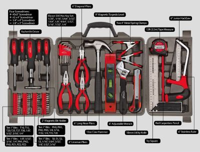 Image showing  71 pc. Household Tool Kit