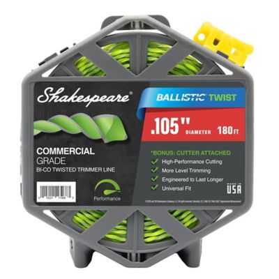 Shakespeare Ballistic Twist Trimmer Line, 0.105 in. x 180 ft.