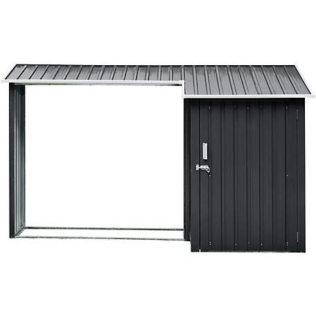 Hanover 2-in-1 Galvanized Steel Multi-Use Shed