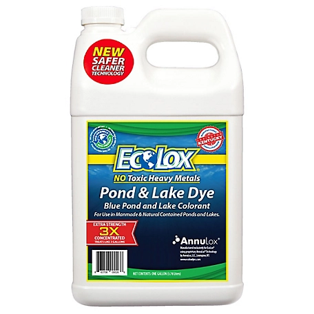 EcoLox 1 gal. 3X Blue Pond Dye