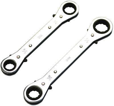 Image showing  5 pc. SAE Ratcheting Wrench Set
