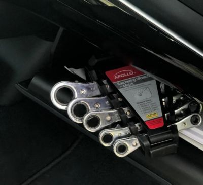 Image showing  5 pc. Ratcheting Wrench Set, Metric