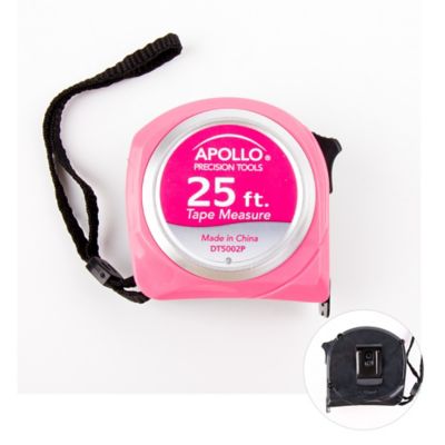 Image showing  25 ft. Tape Measure, Pink
