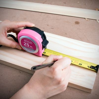 Image showing  25 ft. Tape Measure, Pink