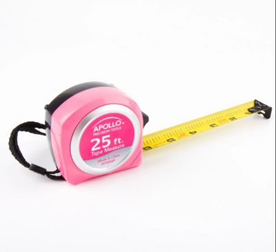 Image showing  25 ft. Tape Measure, Pink