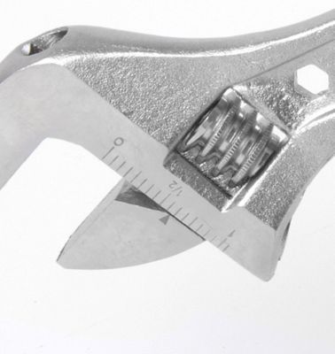 Image showing  6 in. and 8 in. Adjustable Wrench Set, 2 pc.