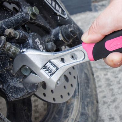 Image showing  6 in. and 8 in. Adjustable Wrench Set, 2 pc.