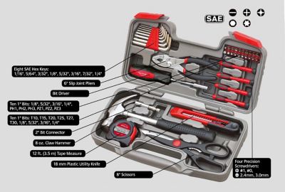 Image showing 13 th Apollo Tools General Tool Kit, 39 pc., DT9706
