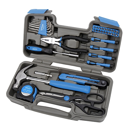 Apollo Tools General Tool Kit, Blue, 39 pc., DT9706-BL