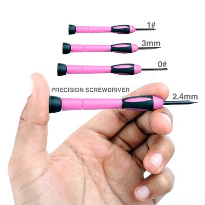 Image showing  39 pc. General Tool Set, Pink