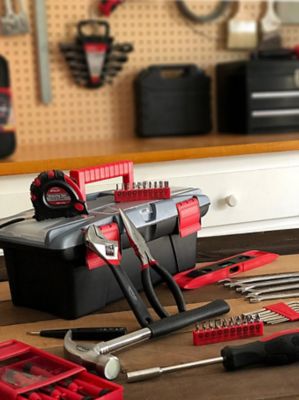 Image showing 5 th Apollo Tools 53 pc. Tool Kit with Tool Box, DT9773