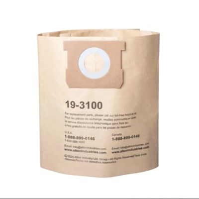 Stanley 5-8 gal. Disposable Filter Bags for Wet/Dry Vacuums, 3 pk. 19-3100W