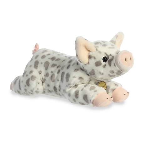 Aurora World Miyoni Spotted Pig Plush Toy 11" Long 
