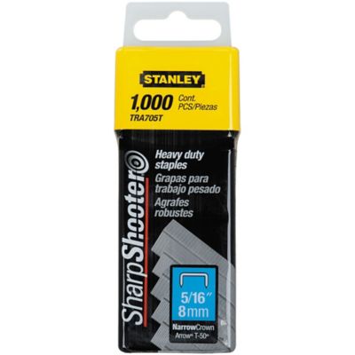 Stanley 5/16 in. Heavy-Duty Staples, 1,000 ct.