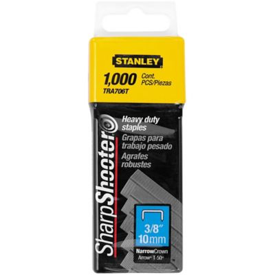 Stanley 3/8 in. Heavy-Duty Staples, 1,000 ct.