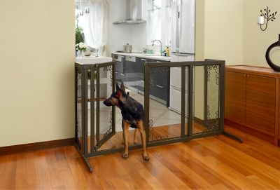 large freestanding pet gate