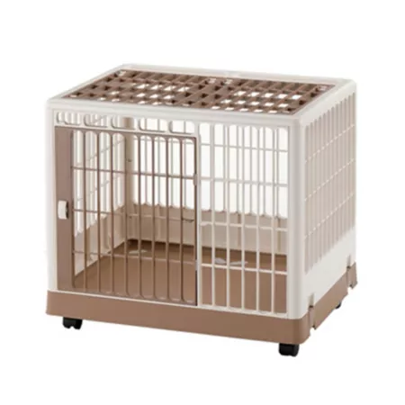 Richell 1-Door Plastic Training Kennel for small dogs 8 to 18 lbs. Plastic Crates