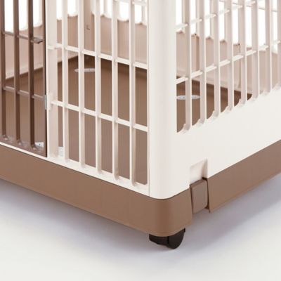 Image showing  1-Door Plastic Training Pet Kennel, For Small to Medium Dogs 18 to 44 lbs.