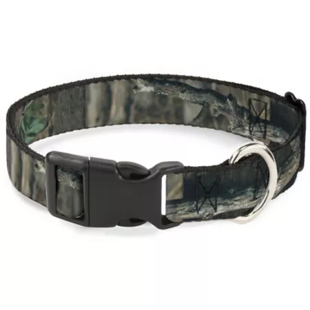 Buckle-Down Mossy Oak Break-Up Infinity Plastic Clip Dog Collar Dog Basic Collars