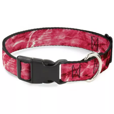 Buckle-Down Plastic Clip Dog Collar Mossy Oak Elements Anemone Agua Camo Dog Basic Collars