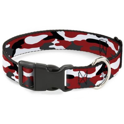 Buckle-Down Camo Plastic Clip Dog Collar Plastic Clip Dog Collar, 9.5-13 in.