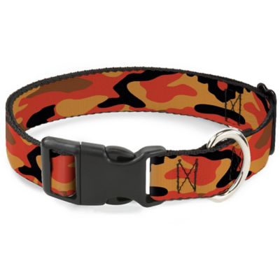 Image showing  Camo Plastic Clip Dog Collar Plastic Clip Dog Collar, 9.5-13 in., 1 in.