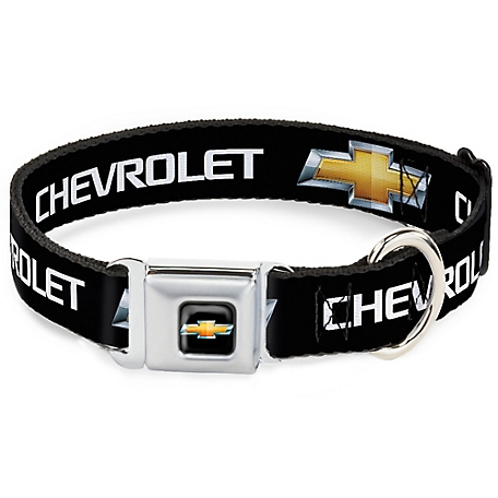 Buckle-Down Chevrolet Bowtie Seatbelt Buckle Dog Collar
