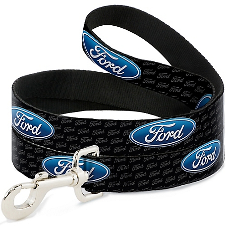 Buckle-Down Ford Oval with Text Dog Leash