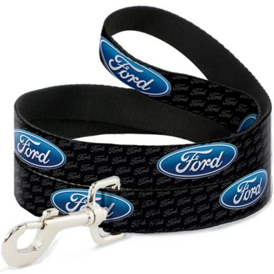 Buckle-Down Ford Oval with Text Dog Leash, 6 ft.