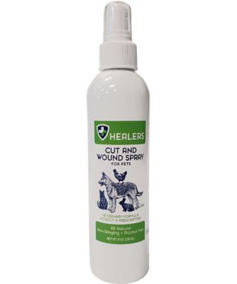 Healers Natural Pet Wound Spray, 8 oz.